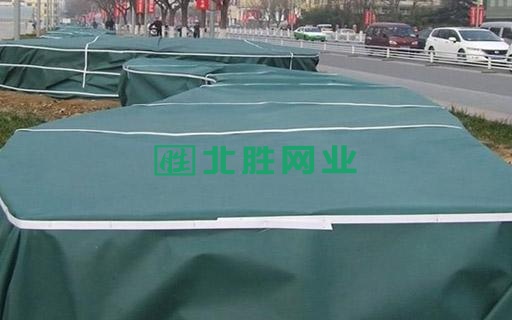 防寒布绿篱效果图